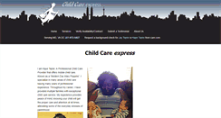 Desktop Screenshot of childcareexpress.net